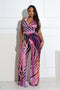 Artful Printed Halter Jumpsuit